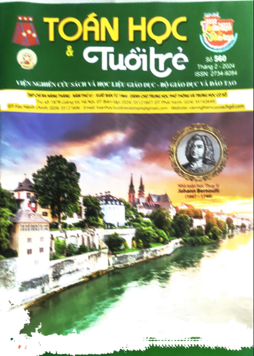 Toán học và tuổi trẻ tháng 2 năm 2024